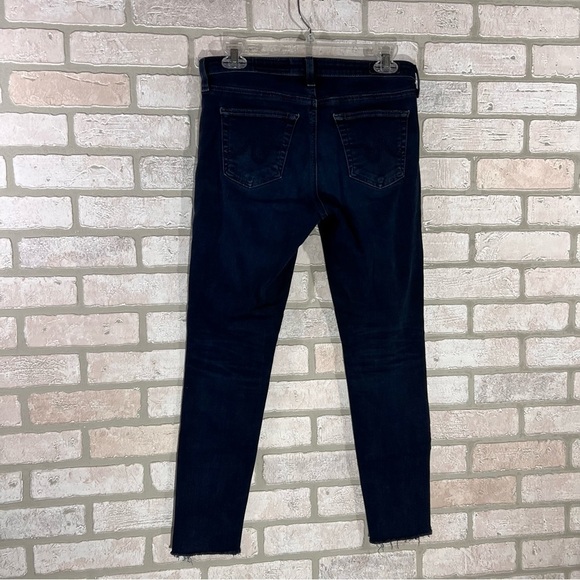 Ag The Legging Ankle Super Skinny Raw Hem Jeans Size 28 - Picture 5 of 10